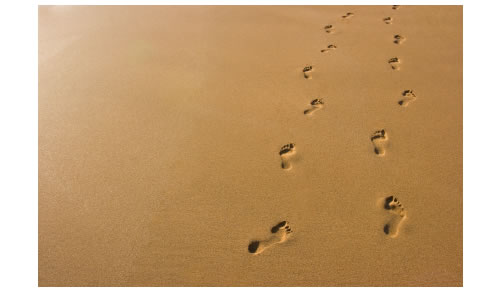 [Poem] Footprints in The Sand